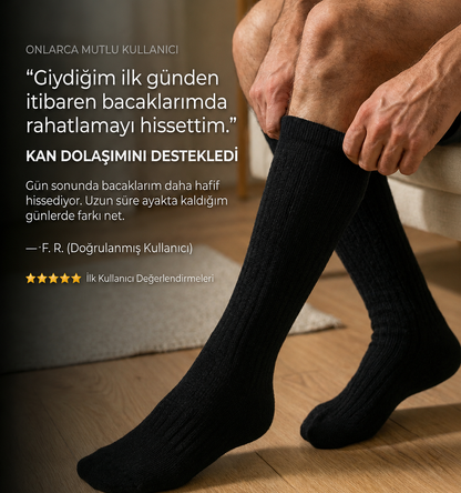 Alpaka Kompresyon Çorap