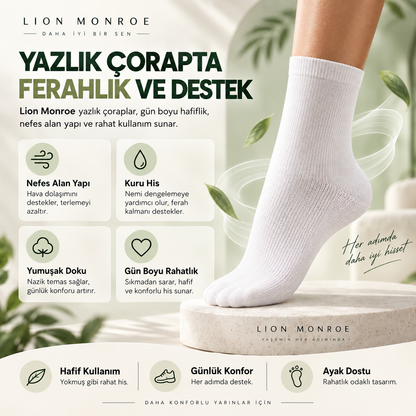 Premium Yazlık Soket Çorap